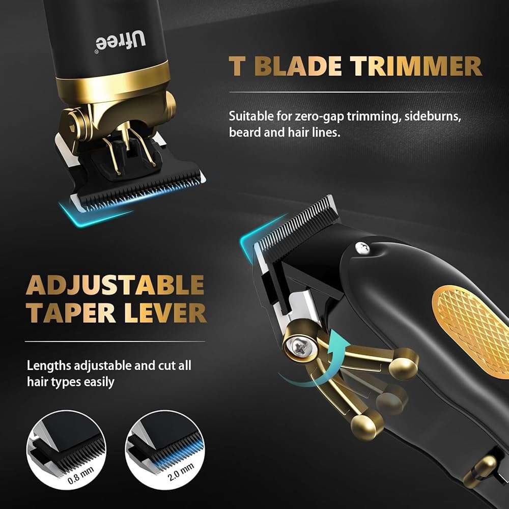 Ufree Hair Clippers for Men, Clippers and Trimmers Set, Cordless Barber Clippers, Grooming Kit, Gifts for Men - Image 3