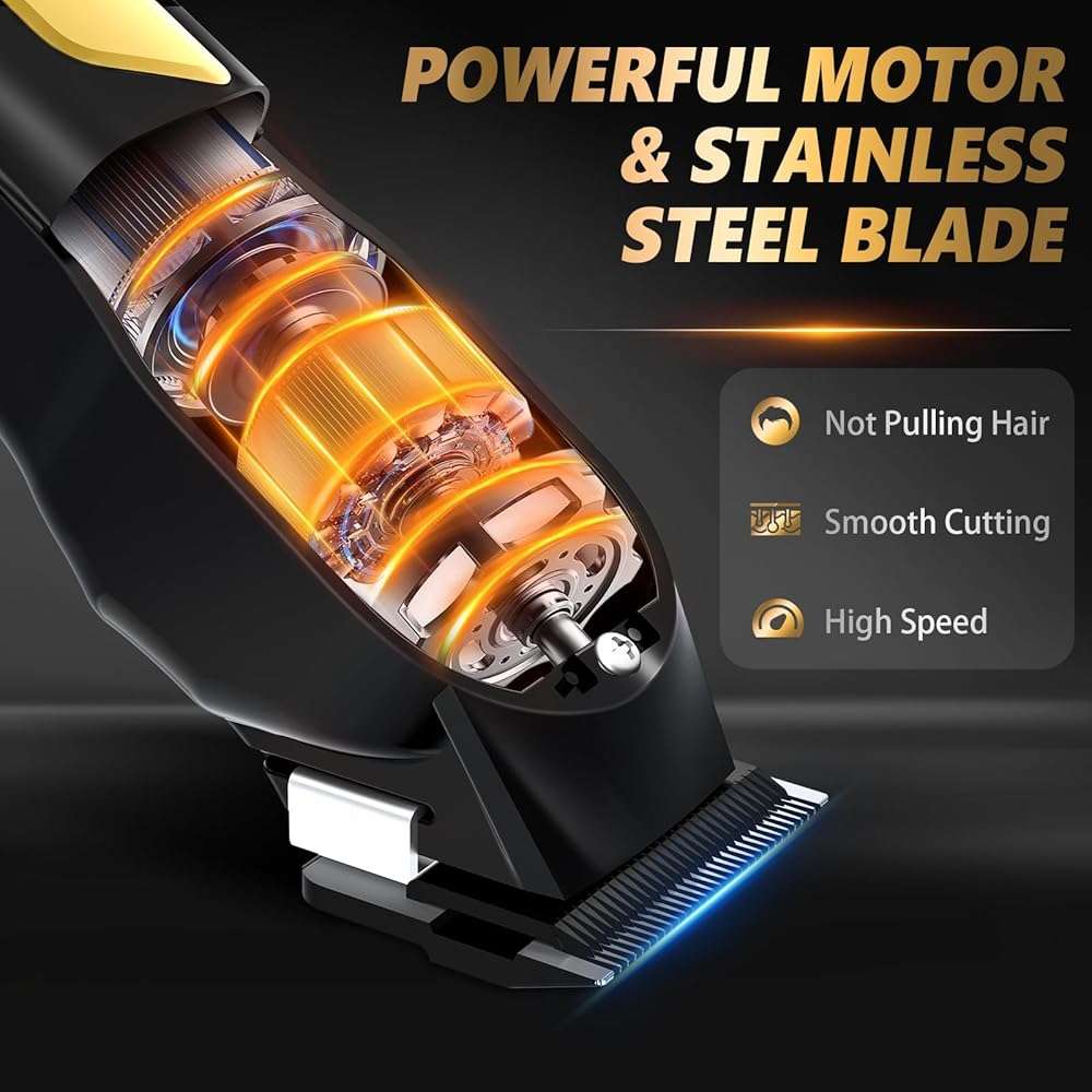 Ufree Hair Clippers for Men, Clippers and Trimmers Set, Cordless Barber Clippers, Grooming Kit, Gifts for Men - Image 4