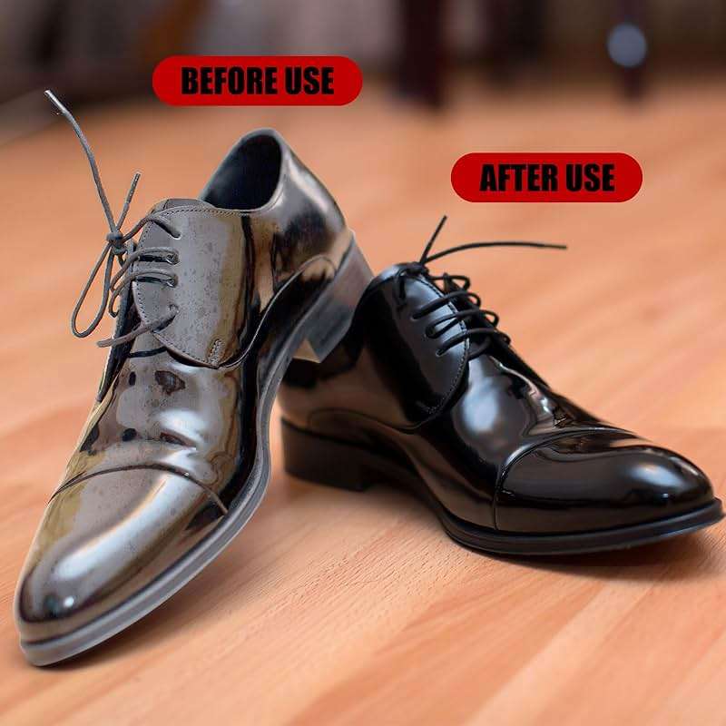 Loopeer 6 Pcs Neutral Shoe Shine Sponge, Instant Gloss and Portable, Leather Care for Furniture - Image 4
