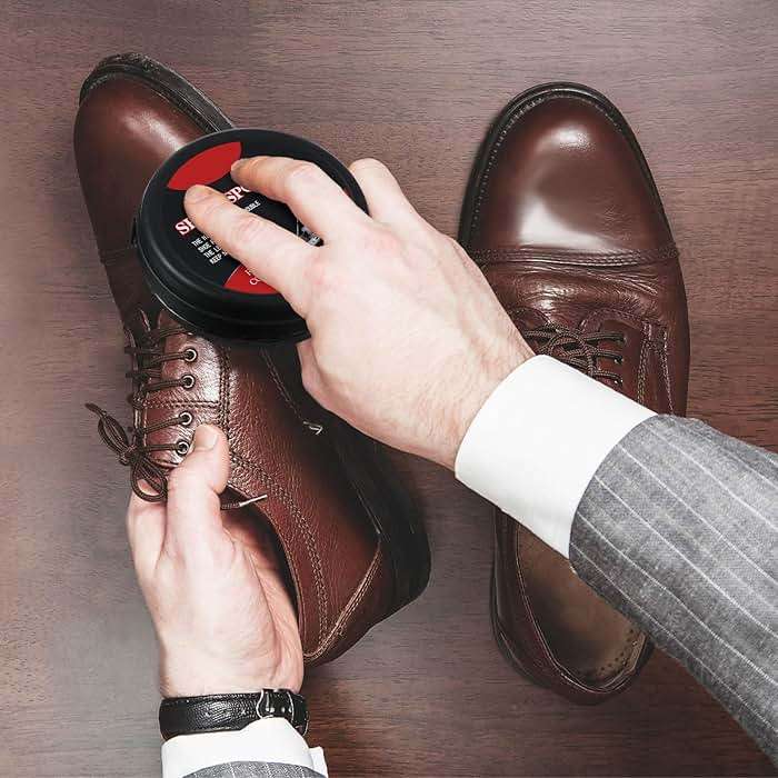 Loopeer 6 Pcs Neutral Shoe Shine Sponge, Instant Gloss and Portable, Leather Care for Furniture - Image 5