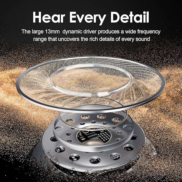 Bluetooth Headphones, 150H Playtime Wireless Bluetooth Earbuds with Earhooks, w/Mic in-Ear Magnetic Neckband Earphone, IPX7 Sweatproof Deep Bass Headset for Home, Traveling, Outdoor, Business Trips - Image 3