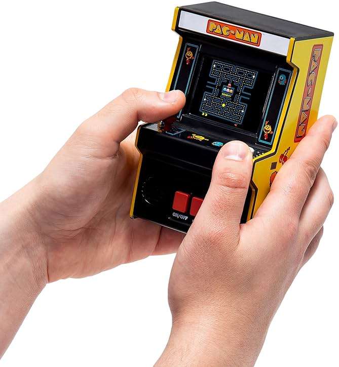 Arcade Classics - Retro Mini Arcade Game, Full Color Screen, Classic Handheld Electronic Game Console, 90s Toy, Great Gift for Kids 8+, Pac-Man - Image 1