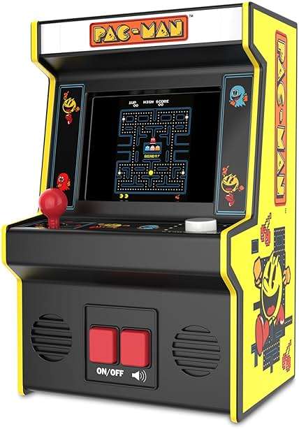 Arcade Classics - Retro Mini Arcade Game, Full Color Screen, Classic Handheld Electronic Game Console, 90s Toy, Great Gift for Kids 8+, Pac-Man - Image 4