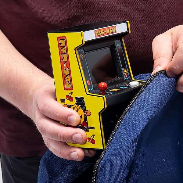 Arcade Classics - Retro Mini Arcade Game, Full Color Screen, Classic Handheld Electronic Game Console, 90s Toy, Great Gift for Kids 8+, Pac-Man - Image 6