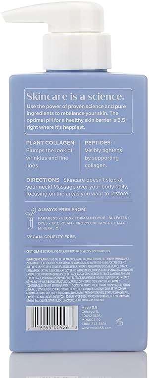 Medix 5.5 Women Firming Collagen Cream + Hyaluronic Acid Body Lotion | Anti Aging Firming Lotion & Face Moisturizer | Crepey Skin, Stretch Marks, & Dry Skin | Skin Care Products | 2 Piece Bundle - Image 8