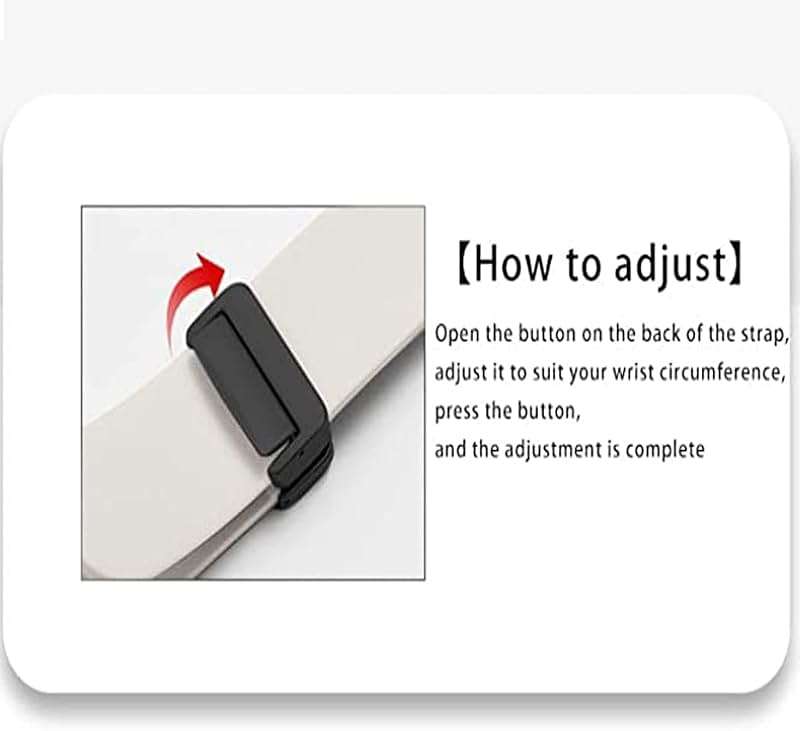 Lamshaw Compatible for Garmin Lily 2 Active Band, Soft Silicone Magnetic Buckle Sport Wristband Replacement Straps - Image 3