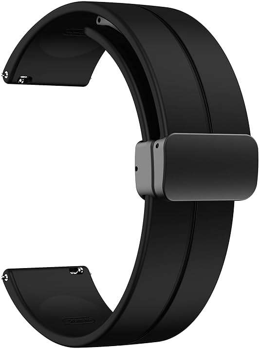 Lamshaw Compatible for Garmin Lily 2 Active Band, Soft Silicone Magnetic Buckle Sport Wristband Replacement Straps - Image 5