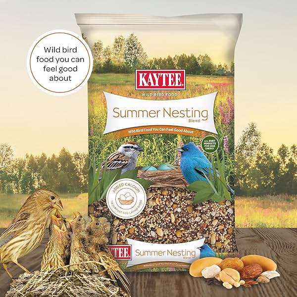 Kaytee Wild Bird Food, Summer Nesting Seed Blend, 8 lb - Image 9