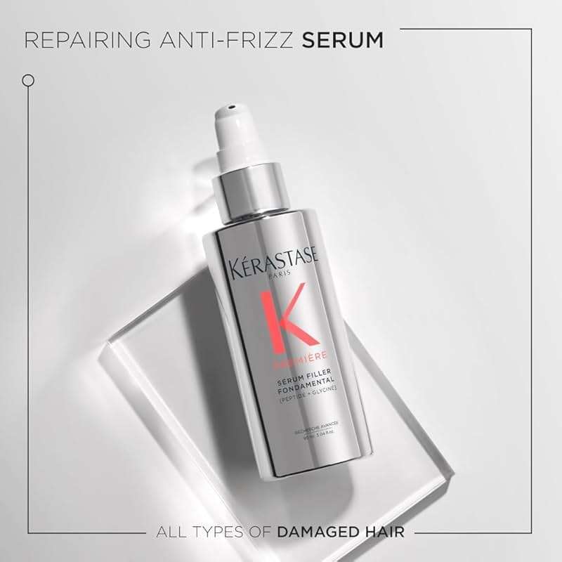 Kerastase Premiere Anti-Frizz Hair Repair Serum For Breakage & All Damaged Hair Types - Intense Bond Repair & Strengthening, Smooths with Frizz Control - Image 2