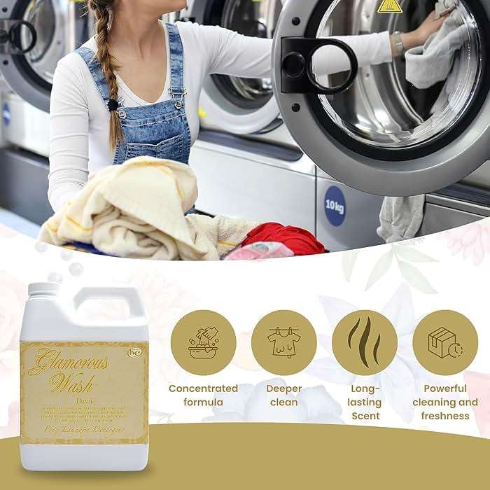 Tyler's Diva Glam Wash Laundry Detergent, Gallon (128 Fl oz) (Pack of 1) ILIOS Packaging. - Image 6