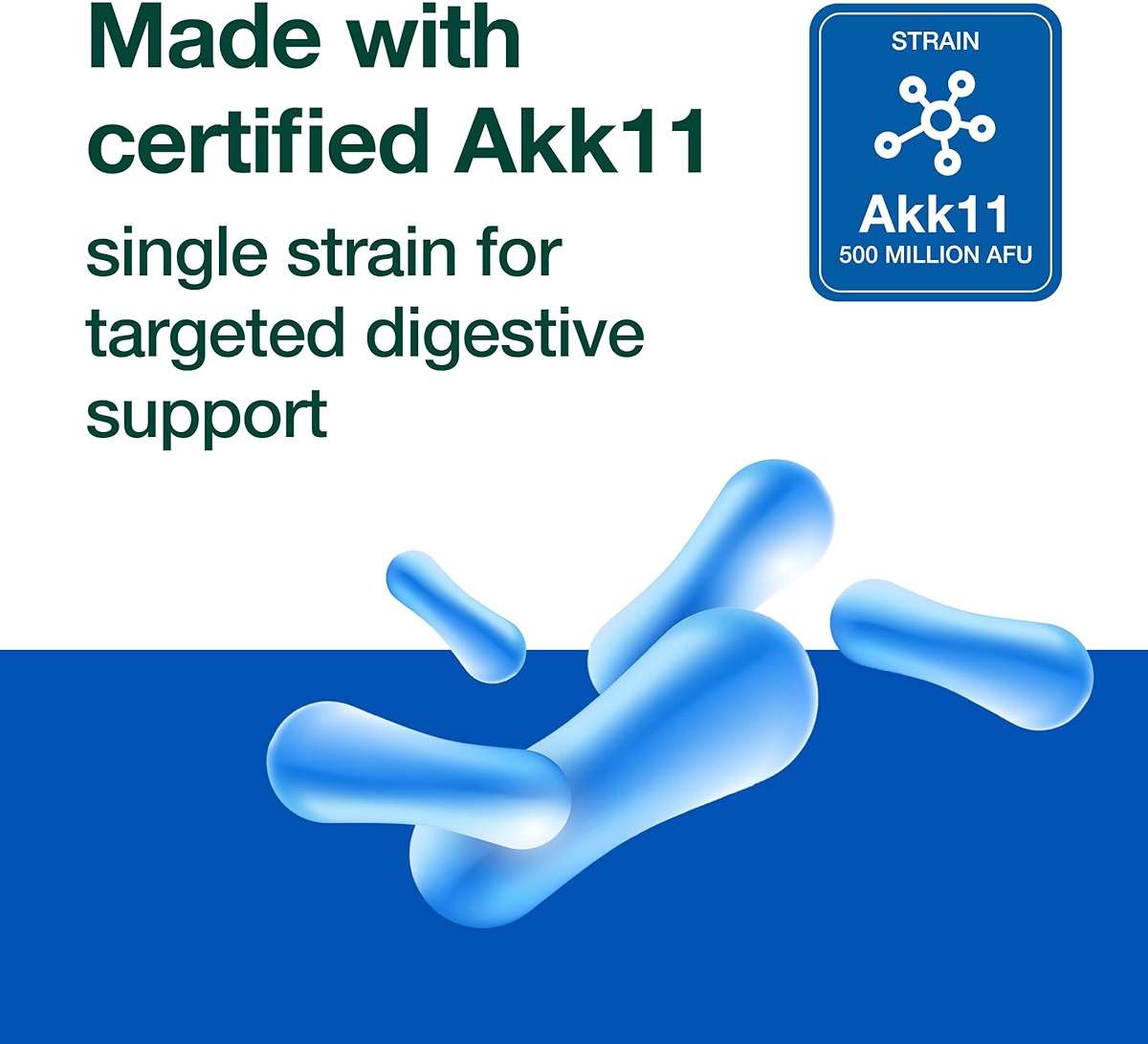 Fresh Nutrition Akkermansia Muciniphila Probiotic 500M AFU for GLP-1 Production - Pre + Probiotic Supplement - 30 Capsules - Image 4