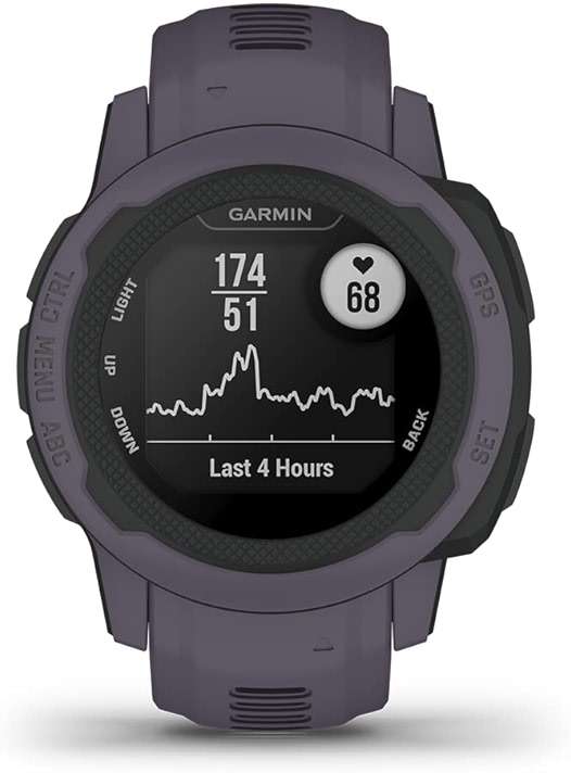 Garmin Instinct 2S, Smaller-Sized GPS Outdoor Watch, Multi-GNSS Support, Tracback Routing, Deep Orchid (Renewed), 40 MM - Image 2