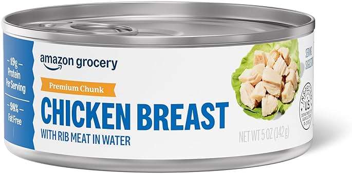 Amazon Grocery, Premium Chunk Chicken Breast, 5 Oz - Image 1