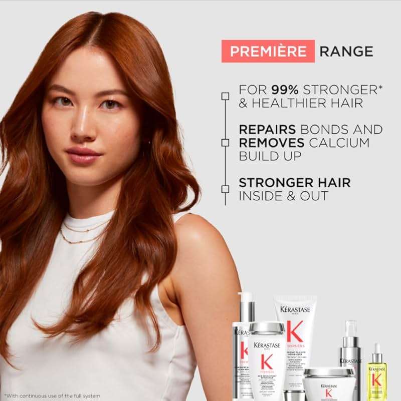 Kerastase Premiere Hair Repair Conditioner For Breakage & All Damaged Hair Types - Intense Hydration & Strengthening, Anti-Frizz & Smoothing - Image 6