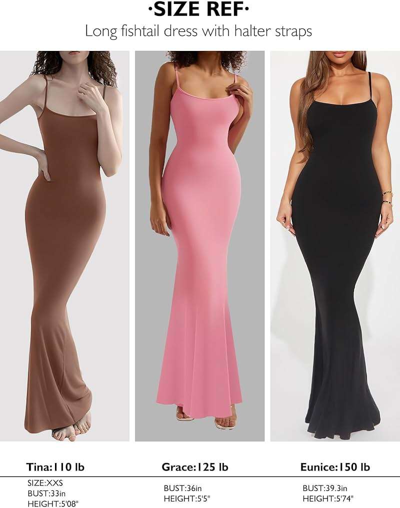 Buauty Womens Summer Dress Bodycon Maxi Dress Sleeveless Casual Long Dresses 2026 Spaghetti Strap Slip Elegant Evening Party - Image 4