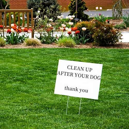 Newflager 10 Pack 18 x 12 Inches White Corrugated Plastic Yard Sign with Metal Stakes for Birthday, Real Estate Garage Sale Signs, Rent, Guidepost Decorations - Image 6