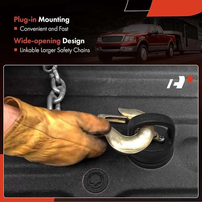 A-Premium 2-5/16 Inch Gooseneck Trailer Hitch Ball Kit 30,000 lbs GTW Compatible with Ford F-250/F-350/F-450 Super Duty & Chevrolet Silverado 2500/3500 HD & GMC Sierra 2500/3500 HD & Nissan Titan XD - Image 5