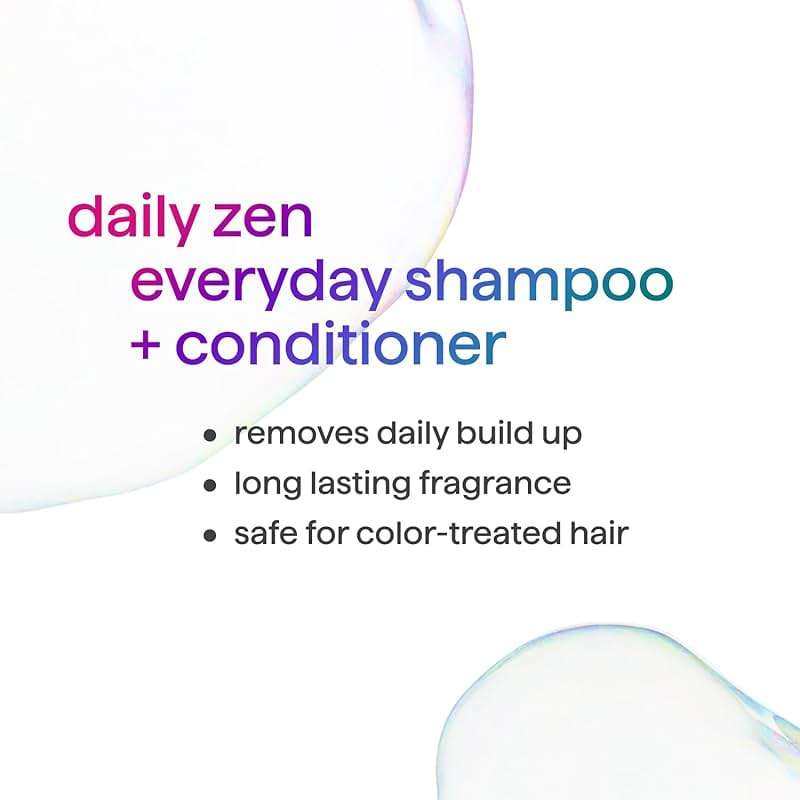 Method Daily Zen Shampoo - Daily Clean for All Hair Types, Softens and Nourishes Hair, Color Safe - Sulfate Free - 14 oz, Pack of 3 - Image 5