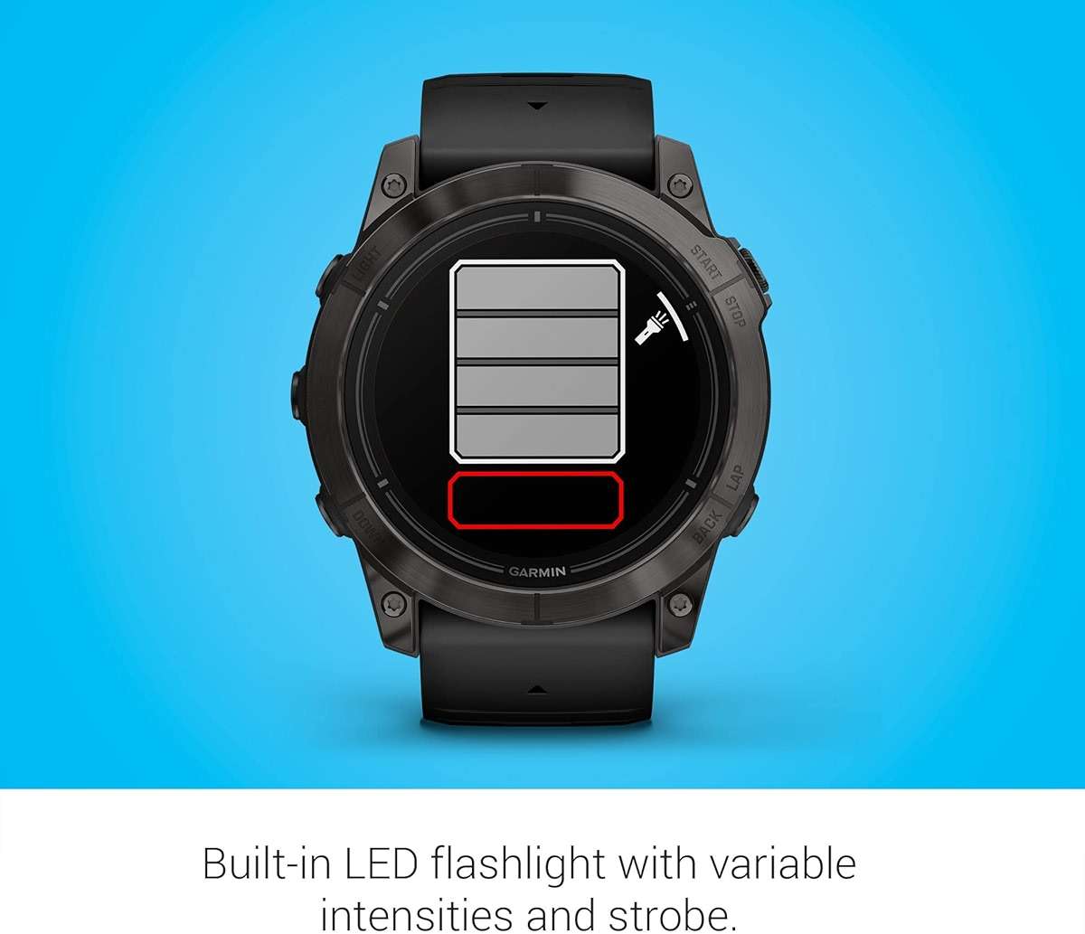 Garmin epix Pro (Gen 2) Sapphire Edition, 51mm, High Performance Smartwatch, Advanced Training Technology, Built-in Flashlight, Black (Renewed) - Image 6
