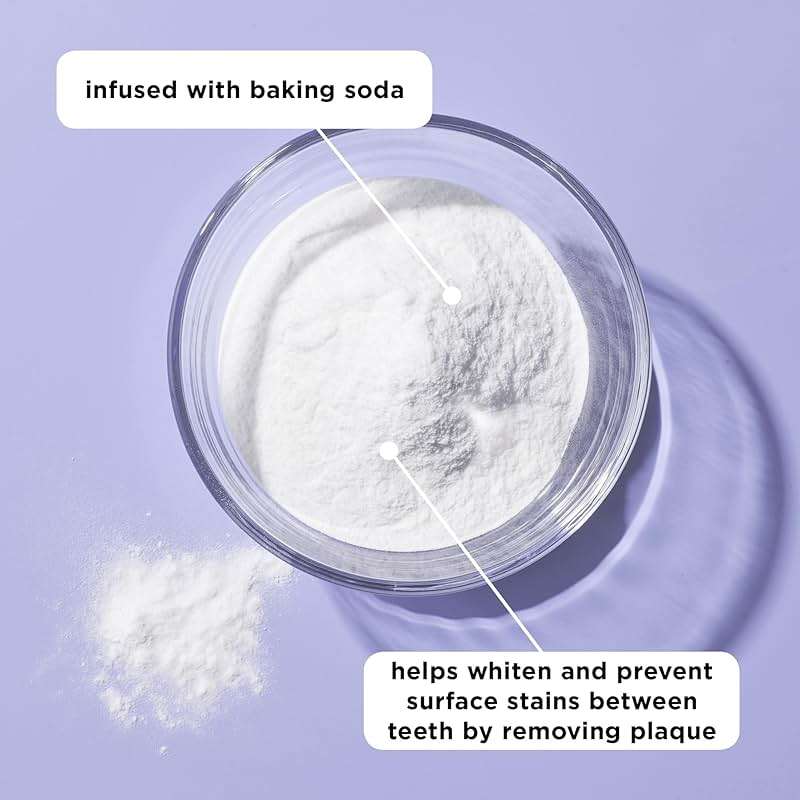 REACH POP Whitening Dental Floss, Peppermint, Baking Soda Infused, Teeth Whitening, Plaque Remover for Teeth, Shred Resistant, Vegan Wax, Cruelty Free, Oral Care, PFAS Free, 1 Pack, 54.6 yd - Image 2