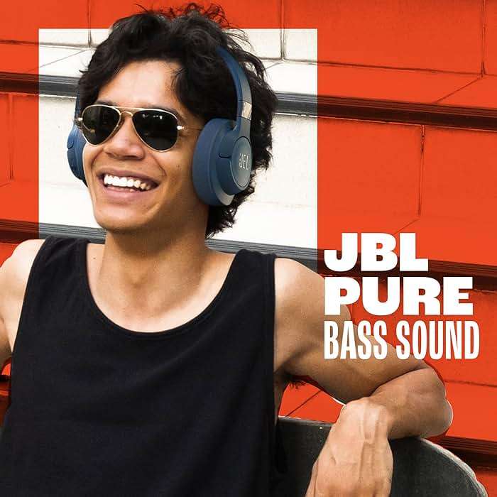 JBL Tune 720BT - Wireless Over-Ear Headphones with JBL Pure Bass Sound, Bluetooth 5.3, Up to 76H Battery Life and Speed Charge, Lightweight, Comfortable and Foldable Design (Purple) - Image 6