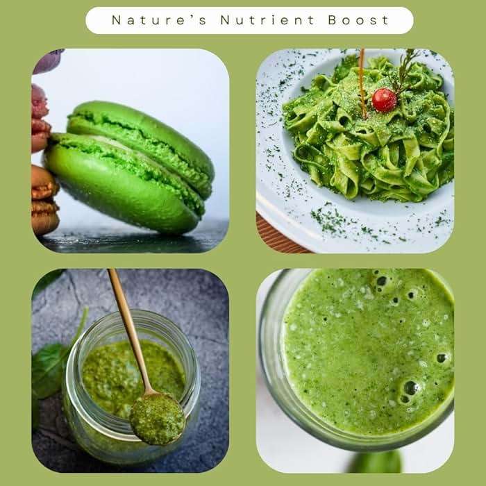 Organic Moringa Powder - Raw Sun Dried Oleifera Leaf Powder - for Healthy Herbal Tea, Smoothies, Sauces, and Dips - 4 OZ, Green - Image 5