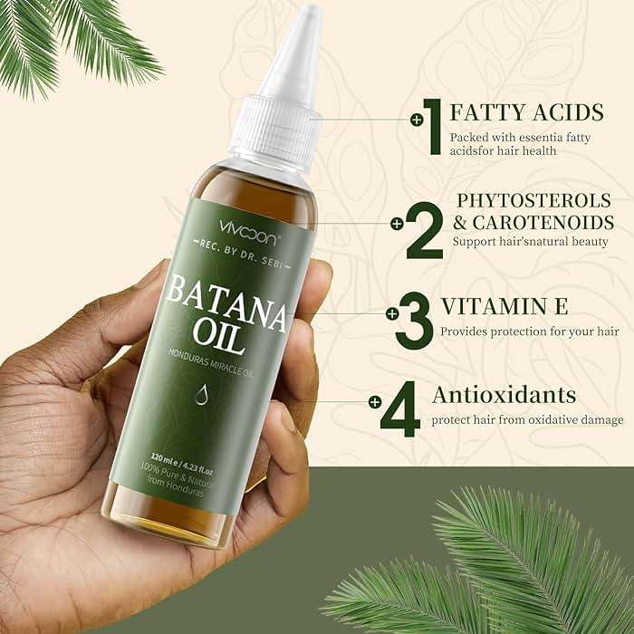 Vivccon Batana Oil Kit for Hair Growth, Pack of 2, Enhance Hair & Skin Radiance Wellness for Men & Women - Image 3