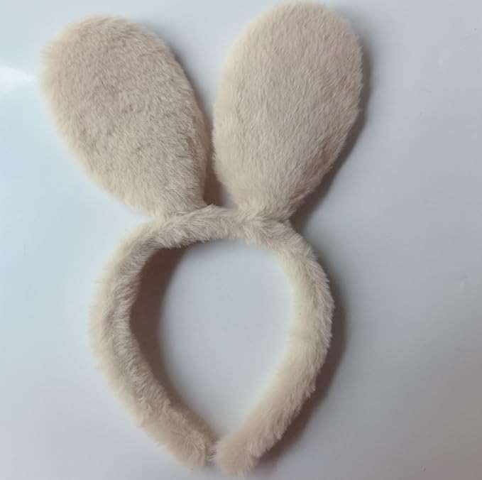 Yofuhope Bunny Ears Headband,Easter Plush Easter Rabbit Ears,Bunny Cosplay Costume Accessories for Kids and Adults - Image 2