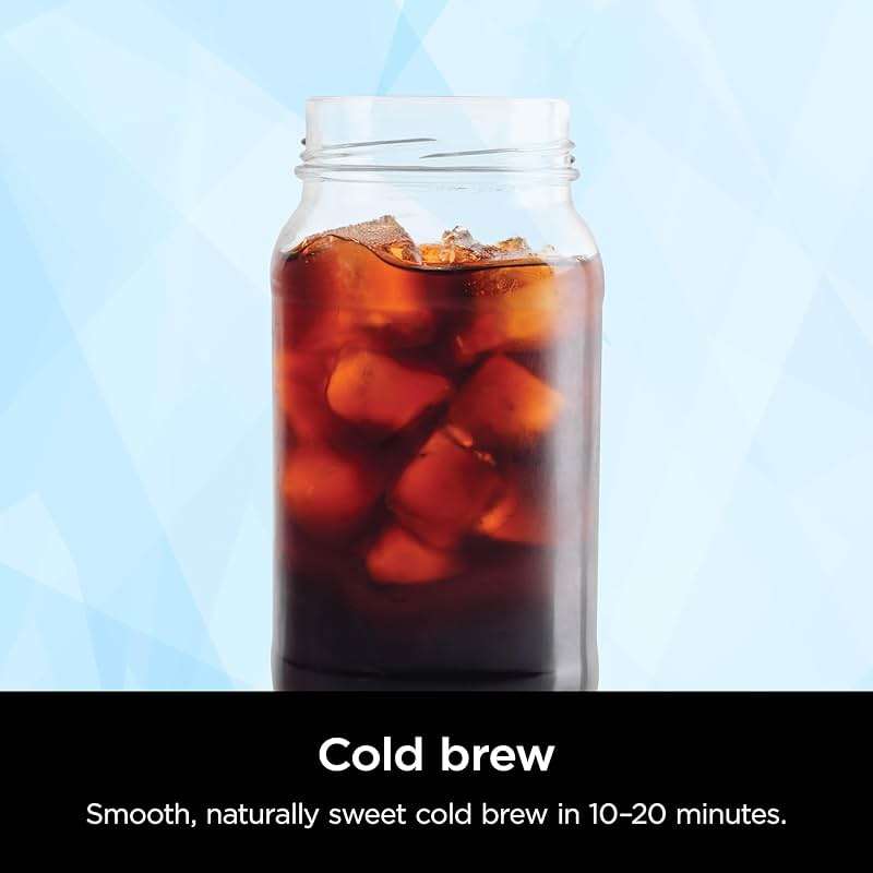 Ninja Hot & Iced XL Coffee Maker with Rapid Cold Brew, 4 Brew Styles, 8 Sizes Small Cup to Travel Mug, Single-Serve Coffee Brewer, 12-Cup Carafe, Permanent Filter, Removable Reservoir, Black, CM371 - Image 3