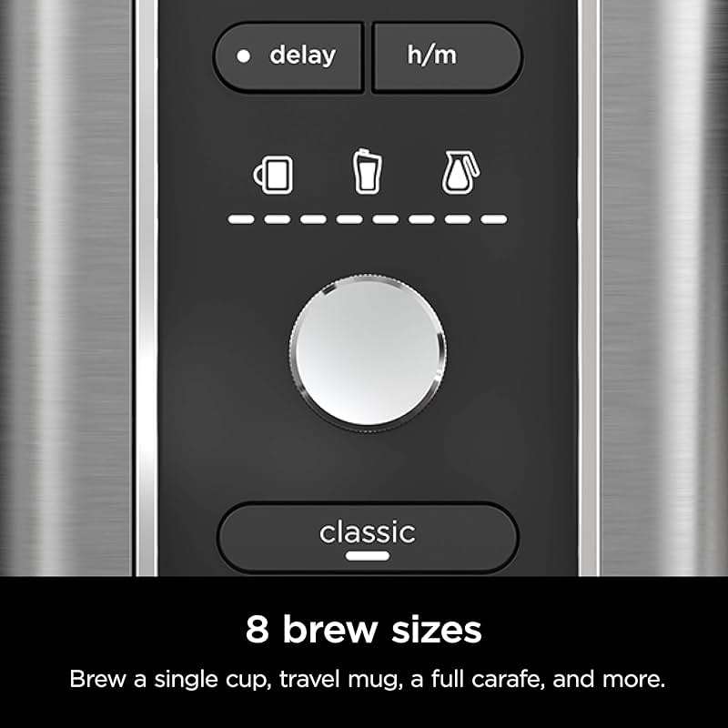Ninja Hot & Iced XL Coffee Maker with Rapid Cold Brew, 4 Brew Styles, 8 Sizes Small Cup to Travel Mug, Single-Serve Coffee Brewer, 12-Cup Carafe, Permanent Filter, Removable Reservoir, Black, CM371 - Image 5