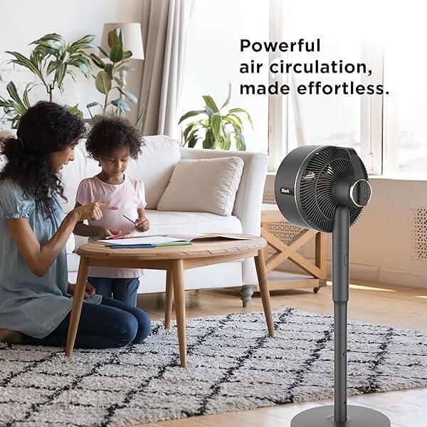 Shark FlexBreeze Fan, Indoor & Outdoor Oscillating Cooling Fan, Floor & Tabletop, Portable Cordless & Corded, Bedroom, Office & Patio Fan, InstaCool Misting Attachment & Remote, Grey, FA222 - Image 3