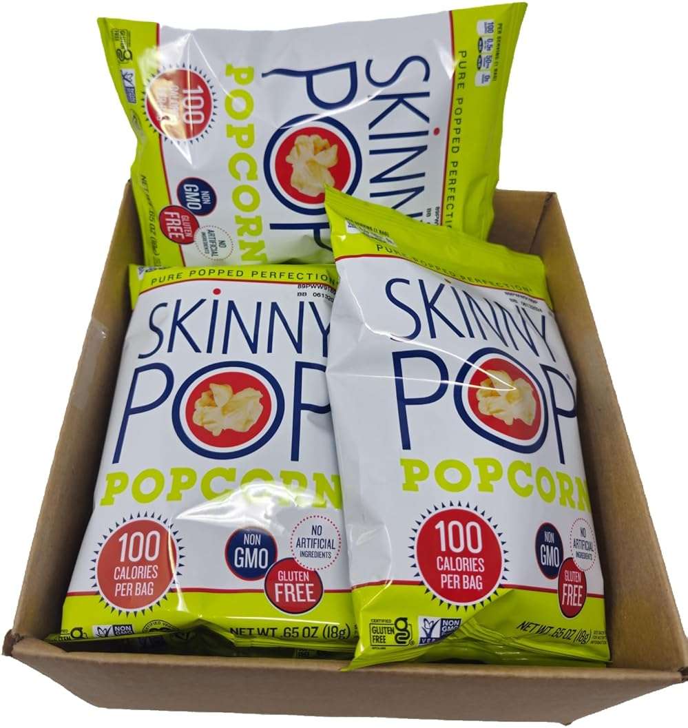 Skinny Pop Original Snack Pack, 0.65 oz, Pack of 7 - Image 4