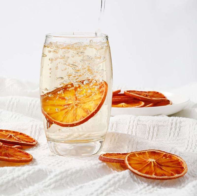 Selected Dried Blood Orange Slices 5 Oz/142g, Culinary & Garnish Grade, Dehydrated Blood Orange for Cocktail, Decoration, 100% Natural, No Sugar Added. - Image 8