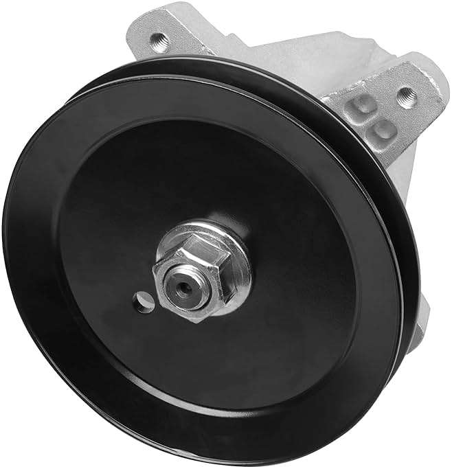 Fourtry Spindle Fit for Troy Bilt Pony Mower - 918-06991 Spindle Assembly Fit for MTD Huskee Craftsman T1000 T1200 Mower and Troy Bilt TB42 TB2246 Bronco 42" Tractor, Replace 618-06991, 2 Pack - Image 5