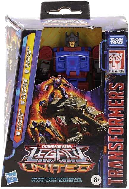 Transformers Legacy United Deluxe Class G1 Universe Quake, 5.5-inch Converting Action Figure, for Boys and Girls Ages 8+ - Image 17