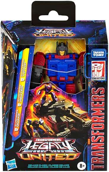 Transformers Legacy United Deluxe Class G1 Universe Quake, 5.5-inch Converting Action Figure, for Boys and Girls Ages 8+ - Image 3