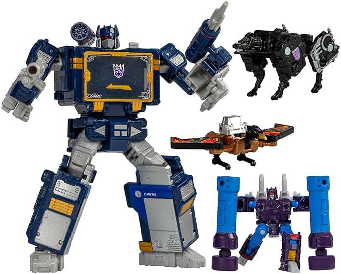 Transformers Legacy United Voyager Class G1 Universe Soundwave, 7-inch Converting Action Figure, 8+ - Image 1