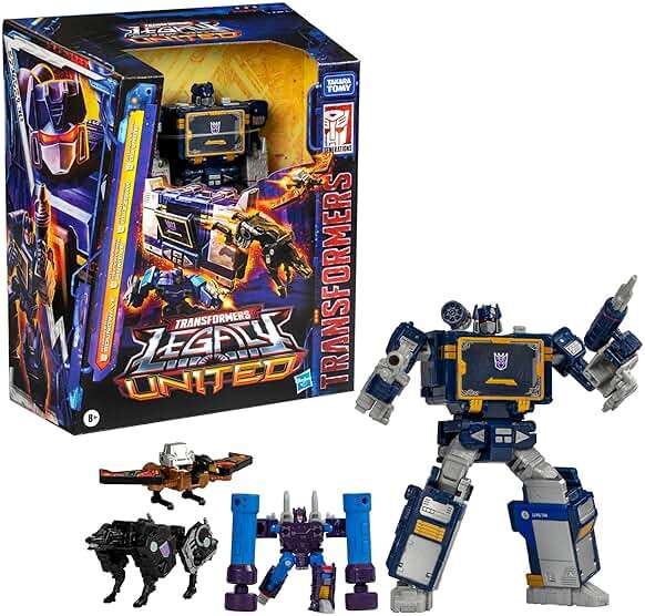 Transformers Legacy United Voyager Class G1 Universe Soundwave, 7-inch Converting Action Figure, 8+ - Image 3