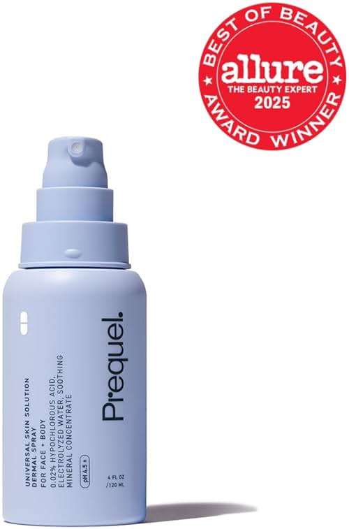 Prequel Skin Universal Skin Solution Hypochlorous Acid Spray for Face and Body. Fine Mist HOCL Facial Cleanser and Dermal Spray with Minerals & Electrolyzed Water - pH-Stabilized Care. 4oz - Image 2