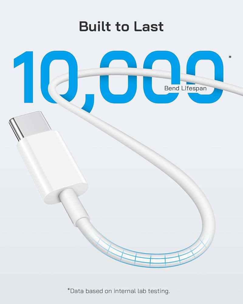 CXX iPhone 17/16/15 Fast Charger [3-Pack] 20W USB C Wall Charger with 6FT C-to-C Cable Compatible with iPhone 17/16/15 Series, USB-C iPad Pro/Air/Mini & More - Image 4