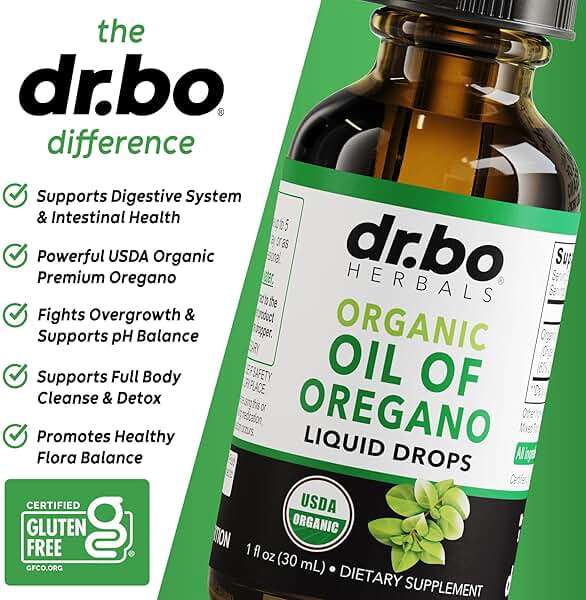 Oregano Oil Organic Liquid Drops - 6 Month Supply Organic Oil of Oregano Drops Liquid Tincture Extract, Cleanse, Detox, Immune Support, Digestive Gut Health - Pure Vegan Non-GMO Herbal Tincture 1 oz - Image 4