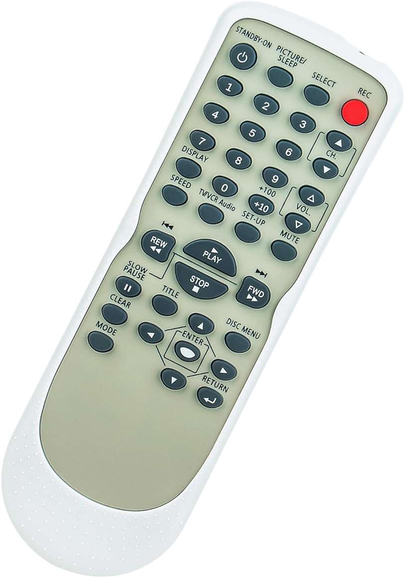 NF109UD Replacement Remote Control Applicable for Magnavox TV/DVD/VCR Combo CMWC20T6 MWC20T6 CT202MW8 CT270MW8 MSD724G CT270MW8A - Image 2