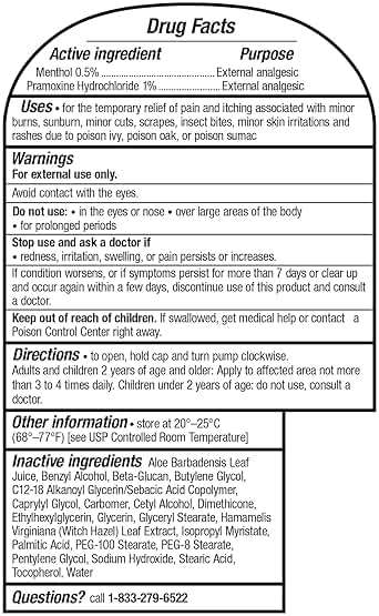 Sarna Calm and Cool Anti-Itch Lotion, Soothe and Relieve Pain and Itch from Insect Bites, Sunburn, Poison Ivy, Contains 1% Pramoxine Hydrochloride, 0.5% Menthol, Vegan, Steroid-Free, 7.5oz - Image 2