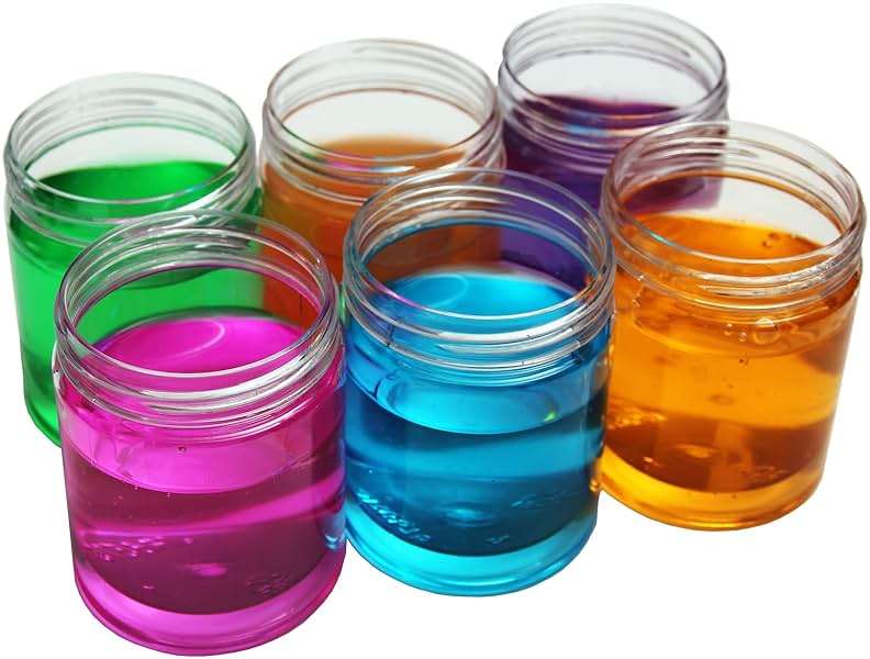 8 oz Plastic Containers with Lids and 4oz Small Containers (Set of 12) Plastic Jars with Lids Cosmetic Jar for Body Butter, Bath Salt, Slime and Beauty Product - Image 6