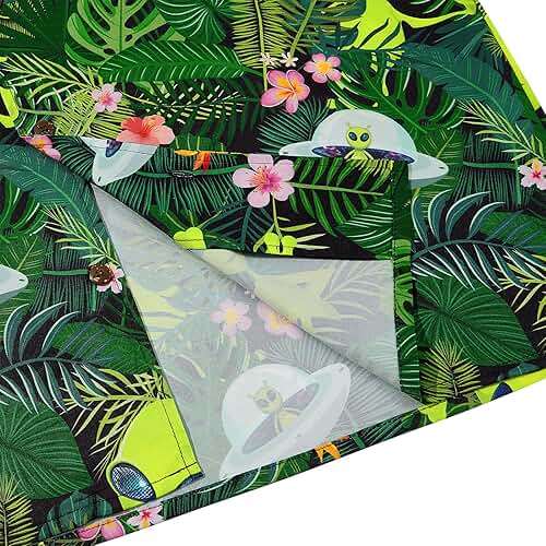 American Trends Mens Hawaiian Shirt Floral Print Aloha Novelty Button Down Shirts Casual Short Sleeve Beachwear for Men - Image 7