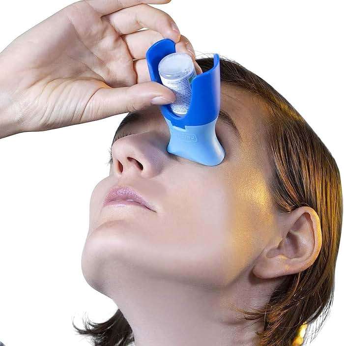 remedic Eye Drop Helper with Silicone Adapter – Accurate One-Hand Aid - Image 1