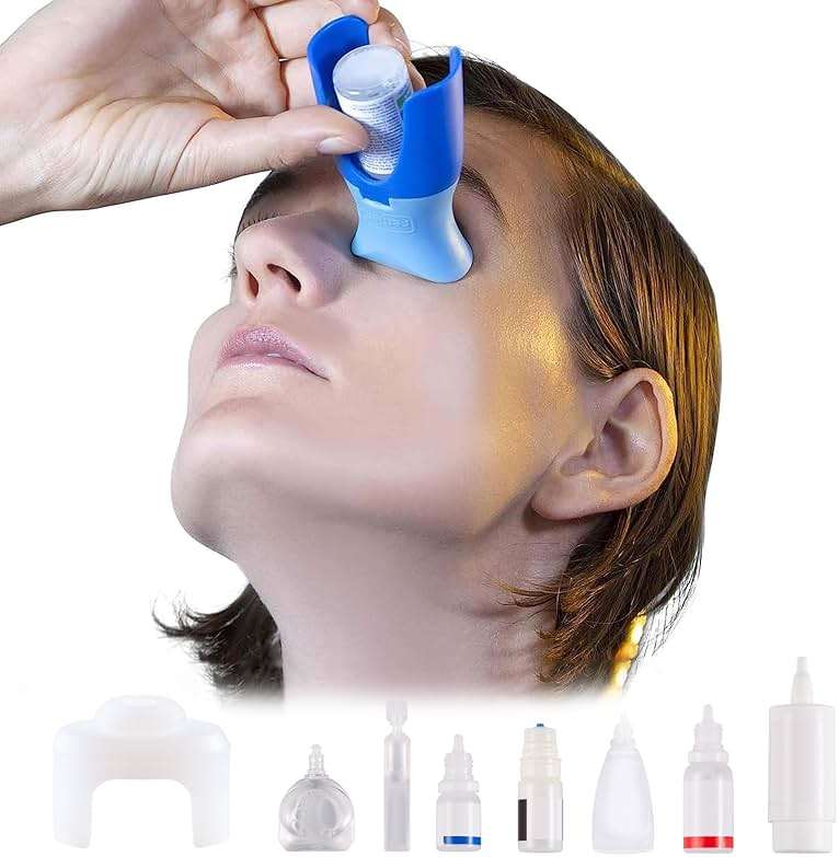 remedic Eye Drop Helper with Silicone Adapter – Accurate One-Hand Aid - Image 3