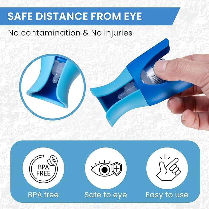 remedic Eye Drop Helper with Silicone Adapter – Accurate One-Hand Aid - Image 8