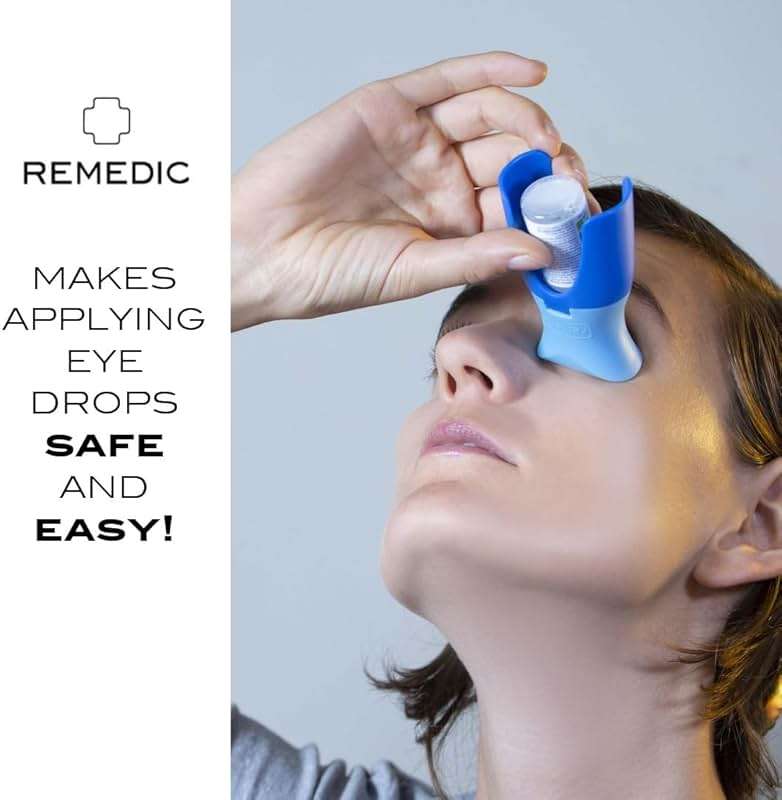 remedic Eye Drop Helper with Silicone Adapter – Accurate One-Hand Aid - Image 9