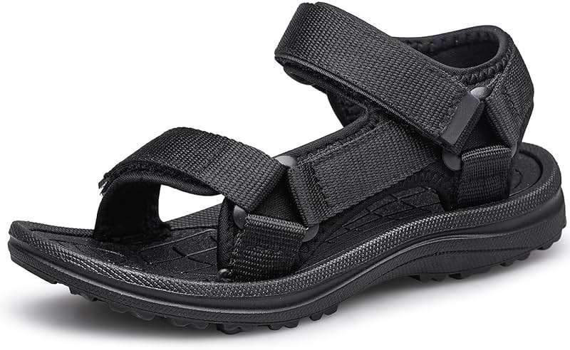 vibdiv Boys Girls Sandals Open-Toe Summer Outdoor Unisex Child Sport Sandals Athletic Lightweight(Toddler/Little Kid/Big Kid) - Image 1